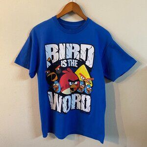 ANGRY BIRDS MEDIUM BLUE T-SHIRT